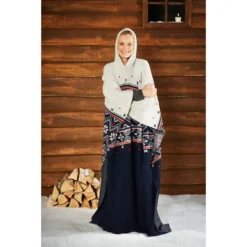 FRILUFTS KNIT PONCHO - Poncho Norwegian Design -Outdoora Verkäufe 272135001 c knit poncho frilufts