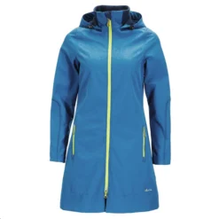 FRILUFTS ALKMAAR HOODED COAT Frauen - Softshelljacke Dark Blue