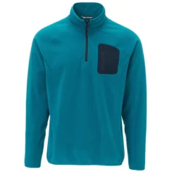 FRILUFTS GORBEA FLEECE L/S ZIP SHIRT Männer - Fleecepullover Ocean Depths