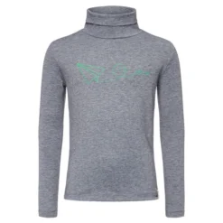 FRILUFTS BLACKSAS PRINTED TURTLENECK LONGSLEEVE Kinder - Funktionsshirt Dark Sapphire