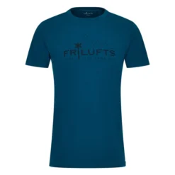 FRILUFTS WAIHO PRINTED T-SHIRT Männer - Funktionsshirt Blue Opal
