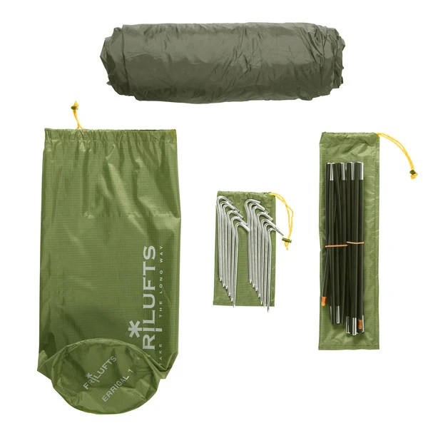 FRILUFTS ERRIGAL 1 - Einpersonenzelt Vineyard Green 15 FRILUFTS ERRIGAL 1 - Einpersonenzelt Vineyard Green – Bild 15