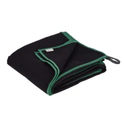 FRILUFTS MICROFIBRE TOWEL W:O:A - Reisehandtuch Green/black