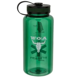 FRILUFTS GUMA W:O:A - Trinkflasche Green/black
